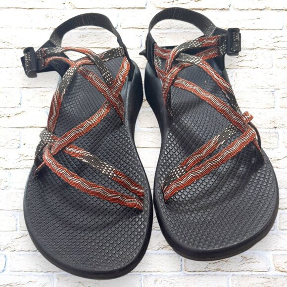 Chaco Womens ZX1 Classic Patriot Dream Sandal Red/Blue Double Strap Size - Picture 1 of 5